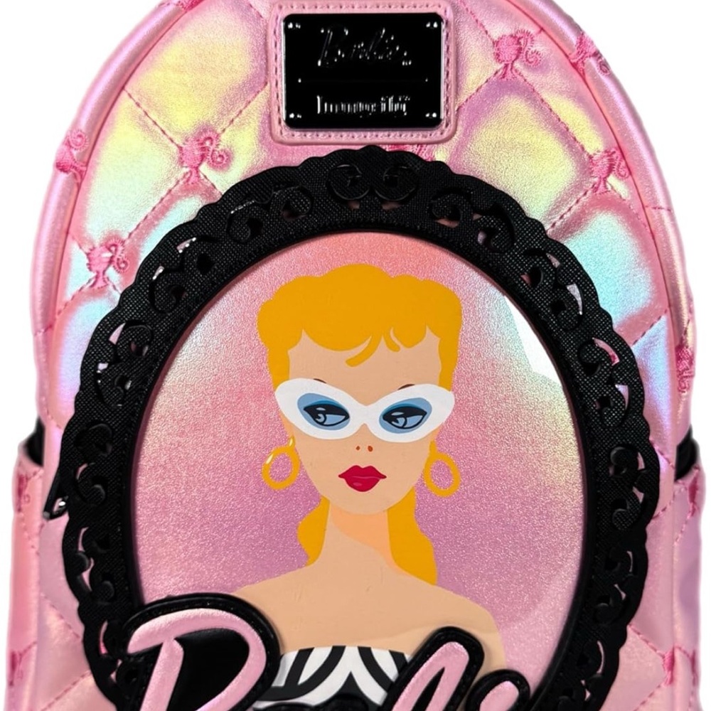 Loungefly Barbie Iridescent Exclusive Mini Backpack NWT Hardtag